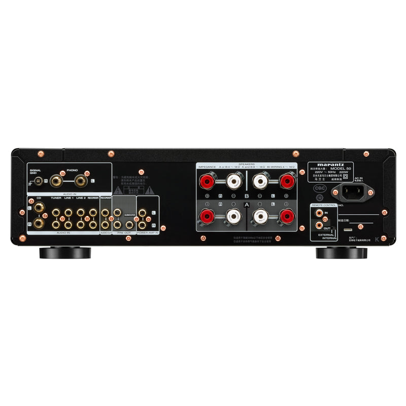Integrated Stereo Amplifier, Marantz MODEL50 - Black IMAGE 5