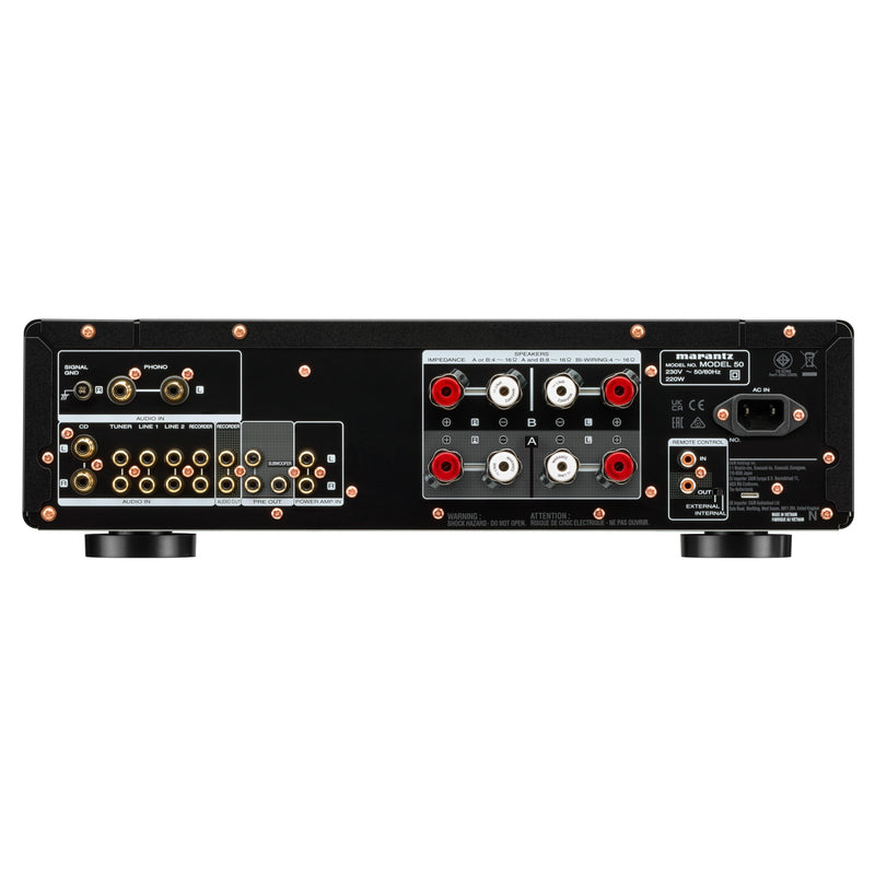 Integrated Stereo Amplifier, Marantz MODEL50 - Black IMAGE 6