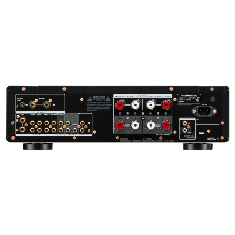 Integrated Stereo Amplifier, Marantz MODEL50 - Black IMAGE 7