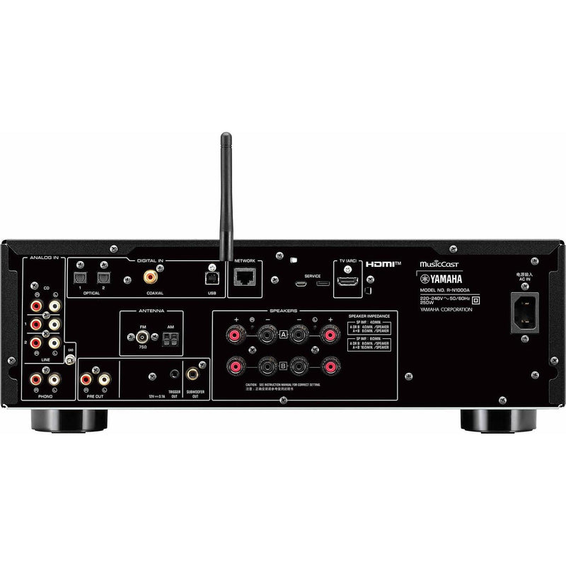 Network Receiver with MusicCast, Yamaha RN1000 A Black IMAGE 4