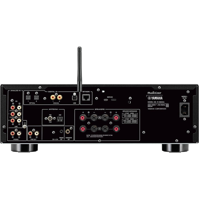 Network Receiver with MusicCast, Yamaha RN800 A Black IMAGE 3