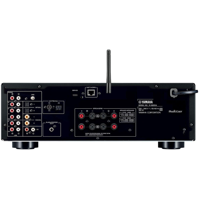 Network Receiver with MusicCast, Yamaha RN600A - Black IMAGE 2