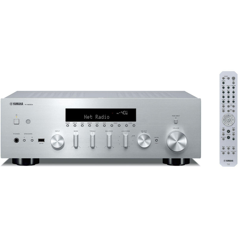 Network Receiver with MusicCast, Yamaha RN600A - Silver IMAGE 1