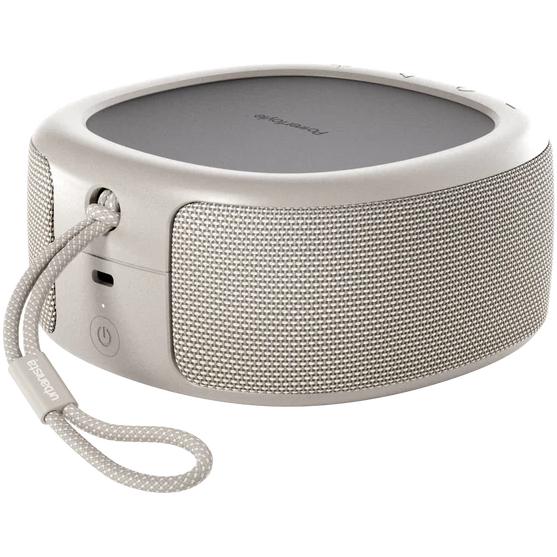 Self-Charging Wireless Splashproof Bluetooth Portable Speaker, URBANISTA MALIBU - White IMAGE 2