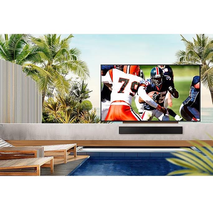 85" 4K HDR QLED Smart Outdoor TV, Samsung The Terrace QN85LST9TAFXZC IMAGE 9