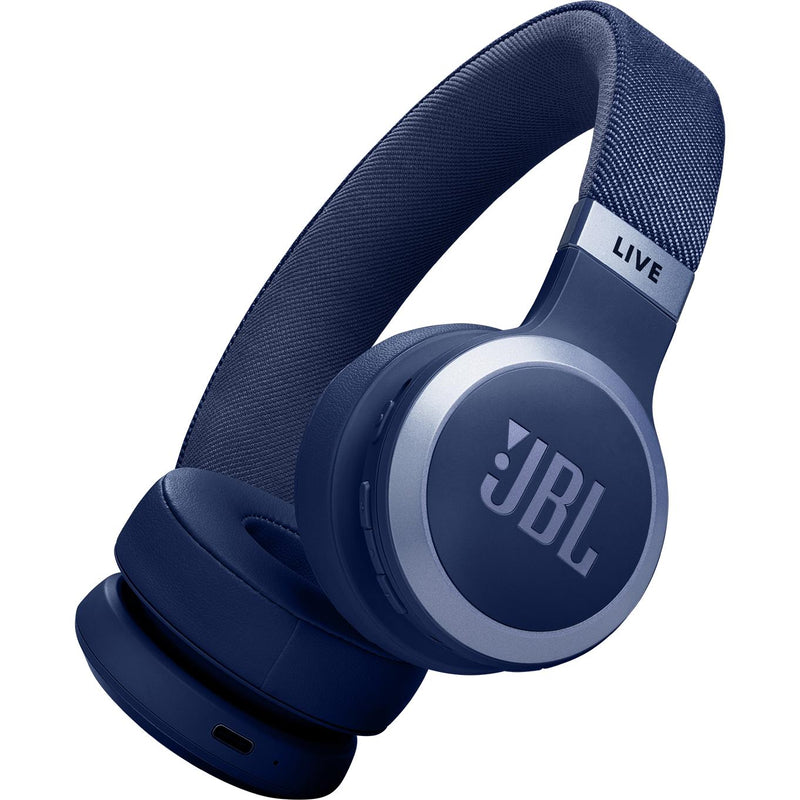 Wireless Over-ear headphones. JBL Live 670NC - Blue IMAGE 1