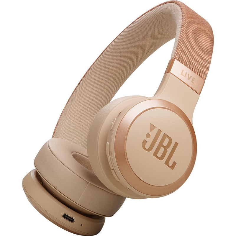Wireless Over-ear headphones. JBL Live 670NC - Sandstone IMAGE 1