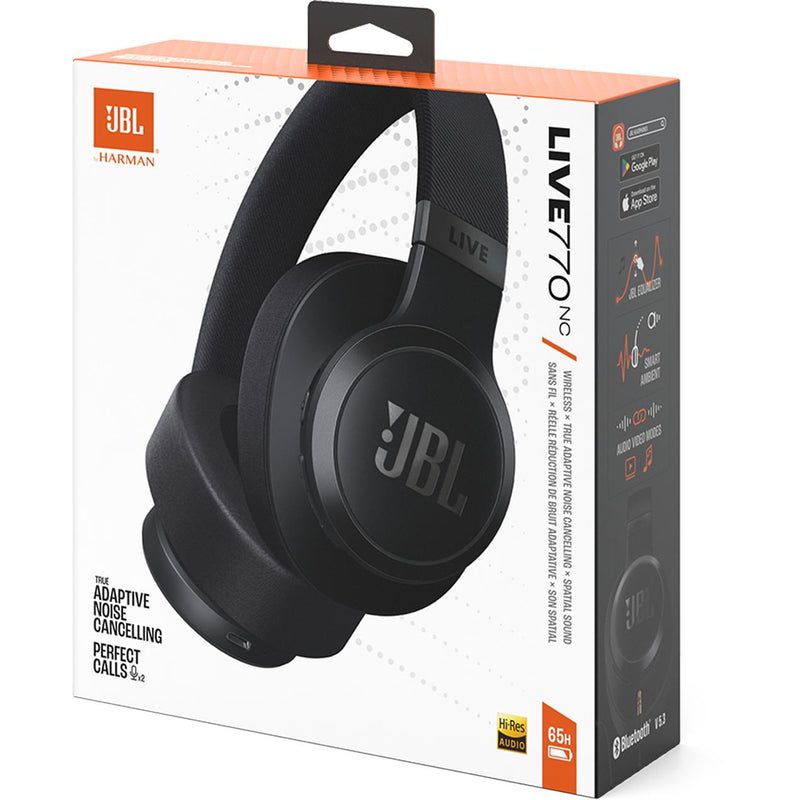 Wireless Over-ear headphones. JBL Live 770NC - Black IMAGE 10