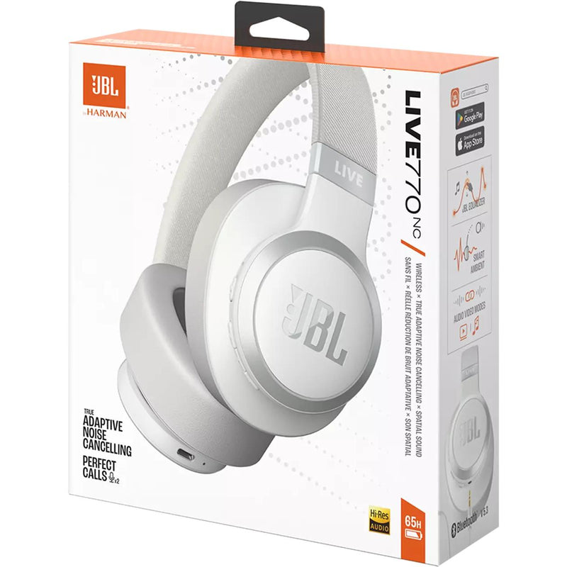 Wireless Over-ear headphones. JBL Live 770NC - Wht IMAGE 10