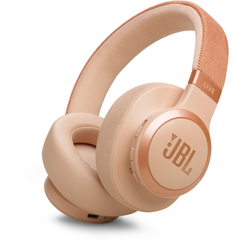 Wireless Over-ear headphones. JBL Live 770NC - Sandstone IMAGE 1
