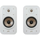 Signature Elite 150W Bookshelf Speaker, Polk ES20 White- PAIR IMAGE 1