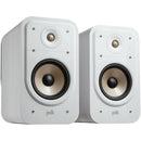 Signature Elite 150W Bookshelf Speaker, Polk ES20 White- PAIR IMAGE 3