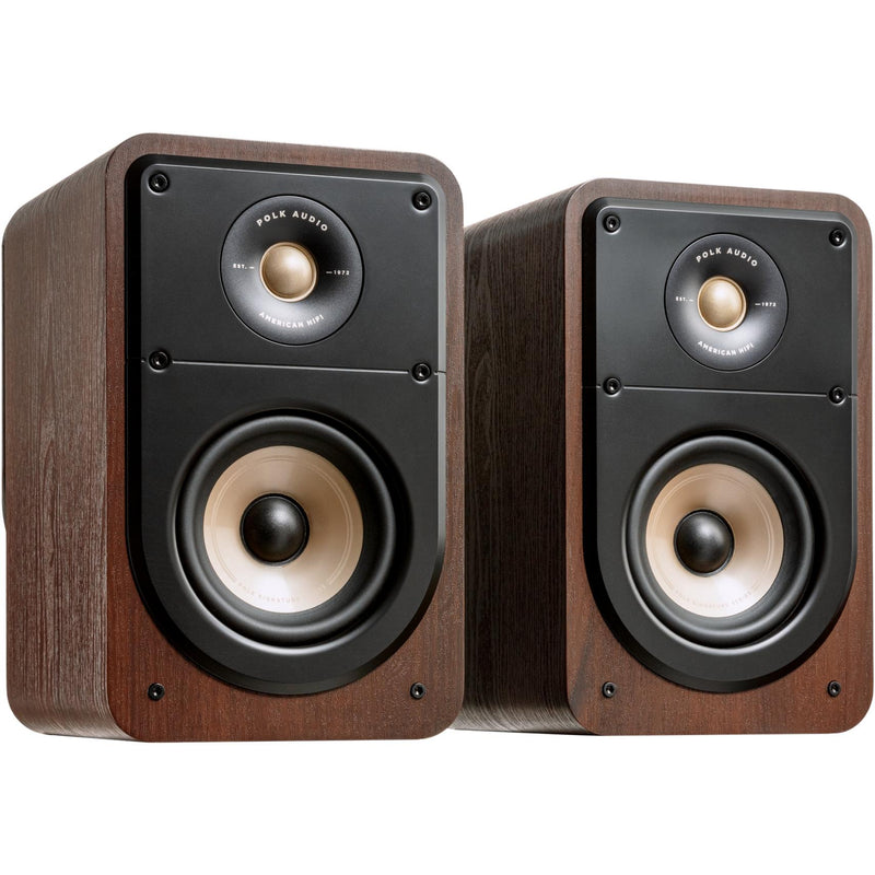 Signature Elite 100W Bookshelf Speaker, Polk ES15 Brown- PAIR IMAGE 3