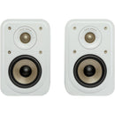 Signature Elite 100W Bookshelf Speaker, Polk ES10 White- PAIR IMAGE 1