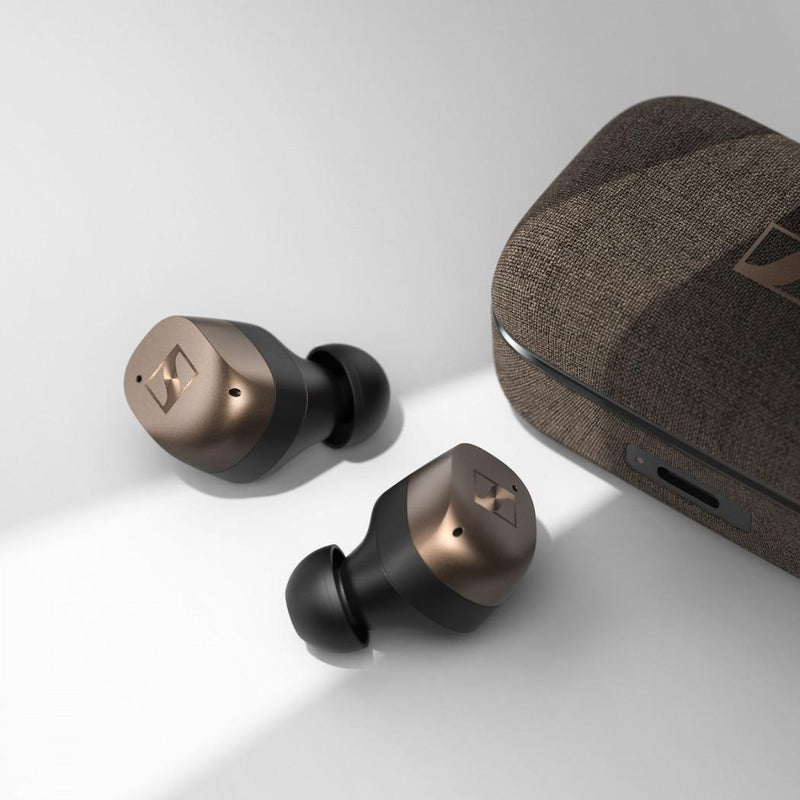 Momentum Wireless Earbuds Noise Cancelling, Sennheiser MTW4-BC black