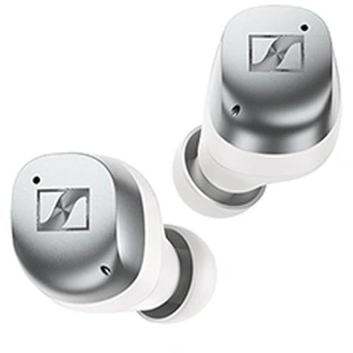 Momentum Wireless Earbuds Noise Cancelling, Sennheiser MTW4-WS - Silver IMAGE 2