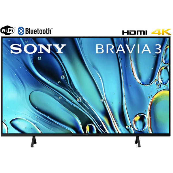 43" 4K LED Smart TV, Processor X1, BRAVIA 3, Sony KD43S30 IMAGE 1