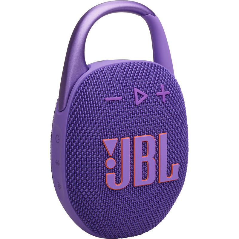 Wireless Bluetooth Portable Speaker. JBL Clip 5 - Purple IMAGE 2