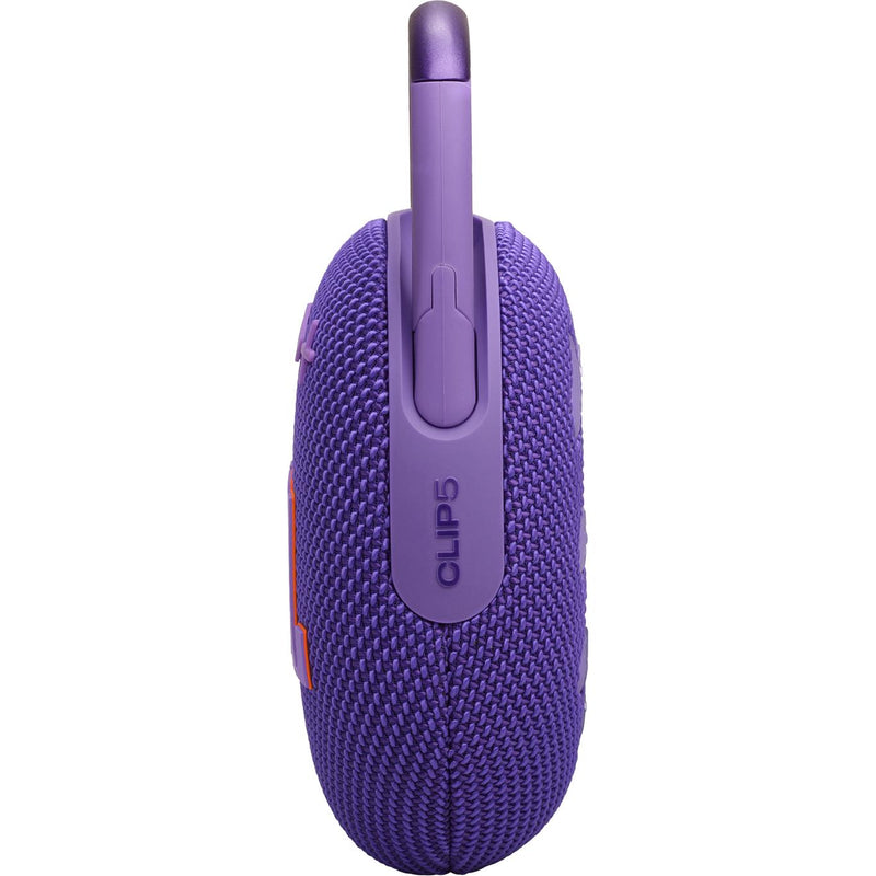 Wireless Bluetooth Portable Speaker. JBL Clip 5 - Purple IMAGE 5