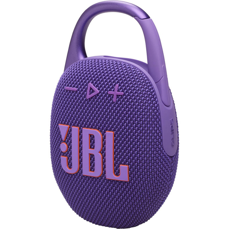 Wireless Bluetooth Portable Speaker. JBL Clip 5 - Purple IMAGE 6