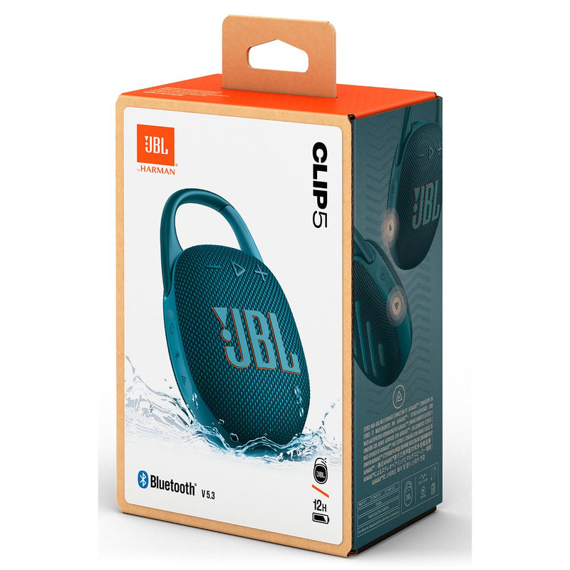 Wireless Bluetooth Portable Speaker. JBL Clip 5 - Blue IMAGE 7