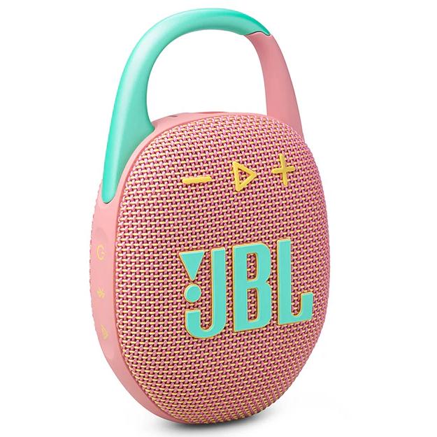 Wireless Bluetooth Portable Speaker. JBL Clip 5 - Pink IMAGE 1