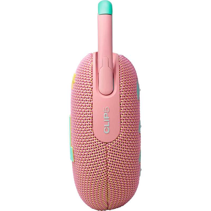 Wireless Bluetooth Portable Speaker. JBL Clip 5 - Pink IMAGE 3