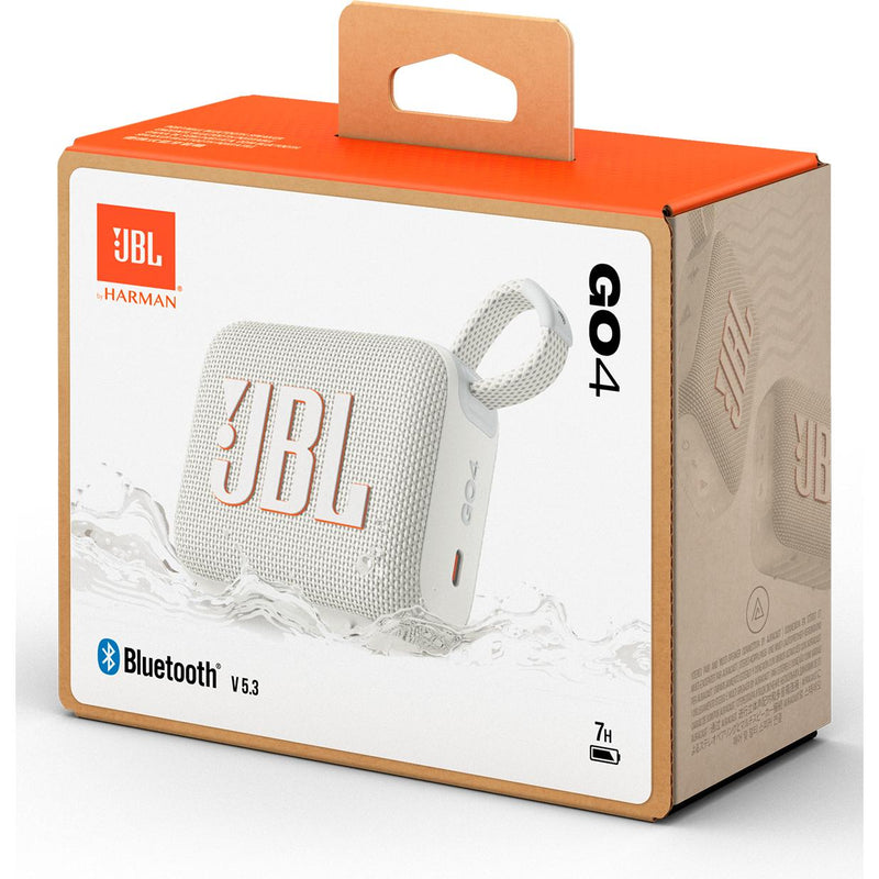 Wireless Bluetooth Waterproof Speaker. JBL GO 4 - White IMAGE 12