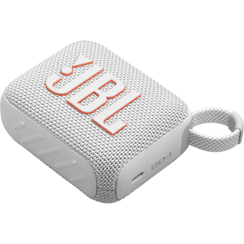 Wireless Bluetooth Waterproof Speaker. JBL GO 4 - White IMAGE 9