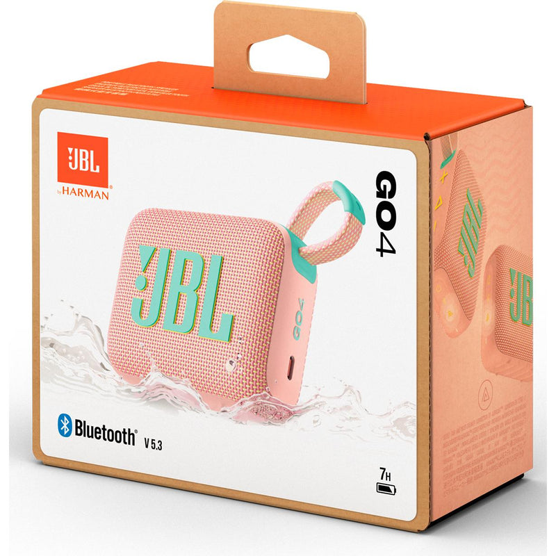 Wireless Bluetooth Waterproof Speaker. JBL GO 4 - Pink IMAGE 12