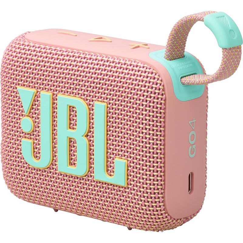 Wireless Bluetooth Waterproof Speaker. JBL GO 4 - Pink IMAGE 6