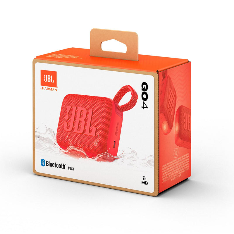 Wireless Bluetooth Waterproof Speaker. JBL GO 4 - Red IMAGE 12