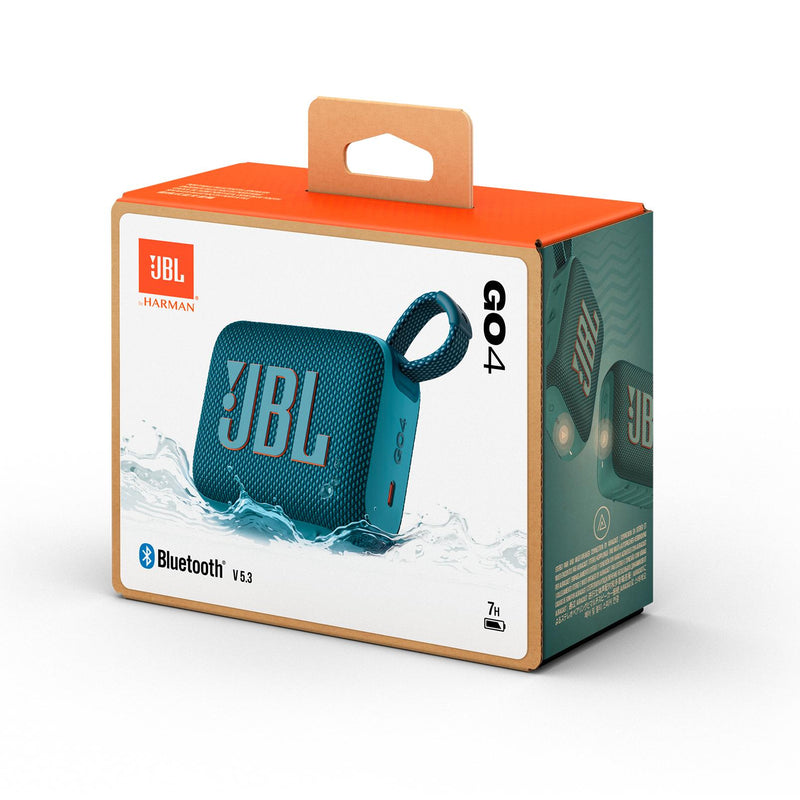 Wireless Bluetooth Waterproof Speaker. JBL GO 4 - Blue IMAGE 12