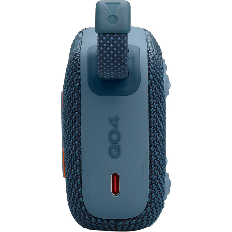 Wireless Bluetooth Waterproof Speaker. JBL GO 4 - Blue IMAGE 5
