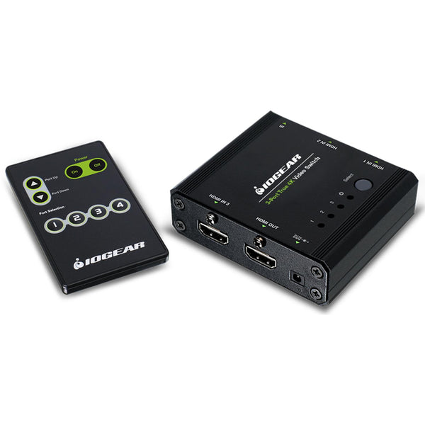4K Whith 3 ports HDMI® Switch, IOGEAR GHSW8431 IMAGE 1