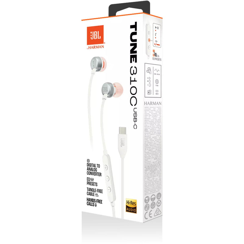 Earbuds, JBL T310C - Blanc IMAGE 8