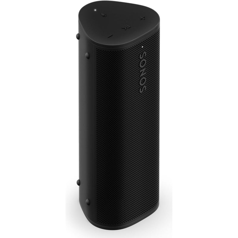 WiFi Wireless Bluetooth Smart Vocal Command Speaker, Sonos Roam 2 - Black IMAGE 1