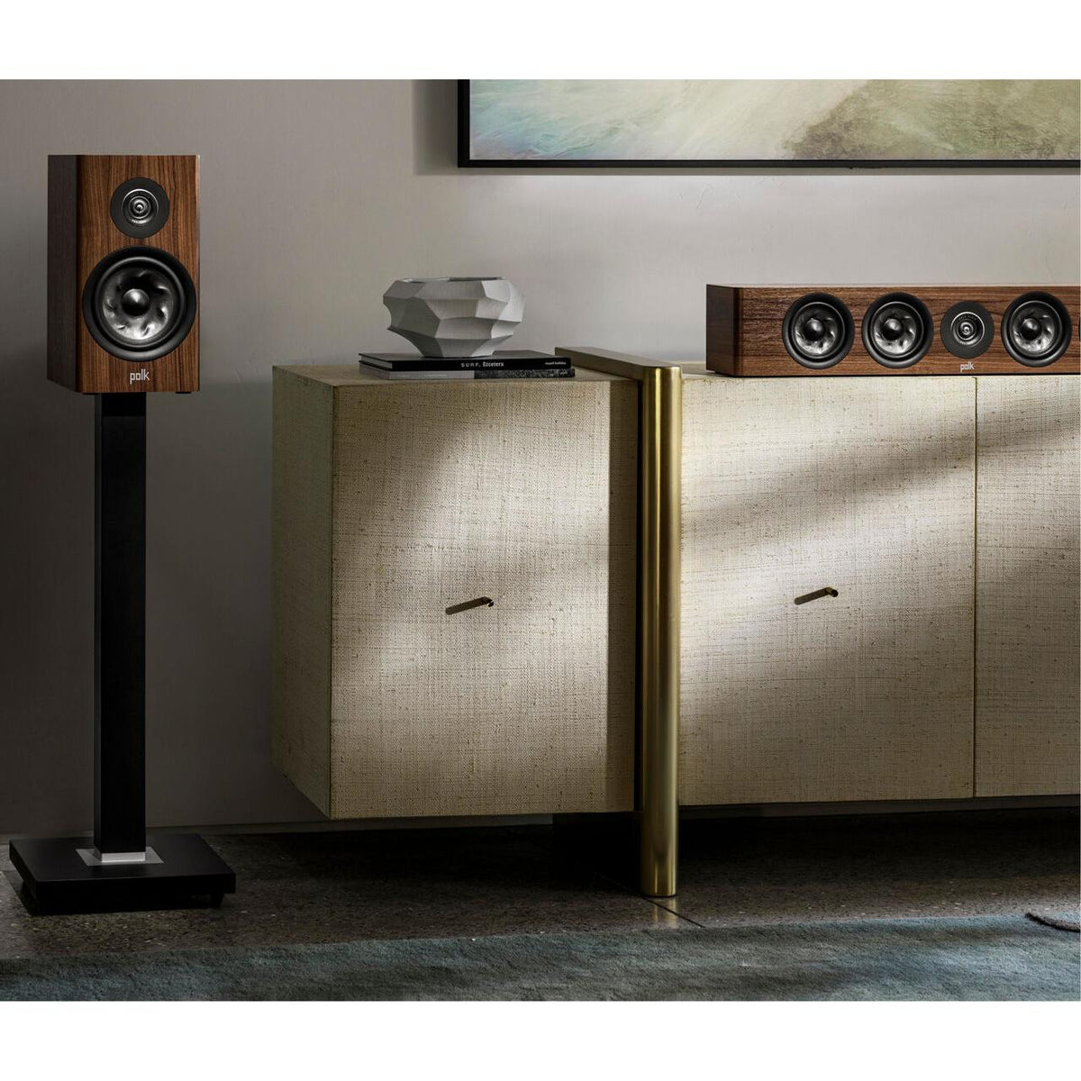 Tower Speaker Reserve, POLK R200- Brown- PAIR