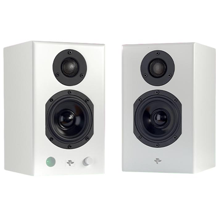 70W Bookshelf Speaker, KIN PLAYMINI - White - Pair IMAGE 1