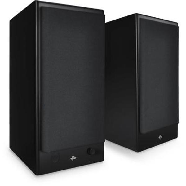 120W Bookshelf Speaker, KINPLAY - Black - Pair IMAGE 2