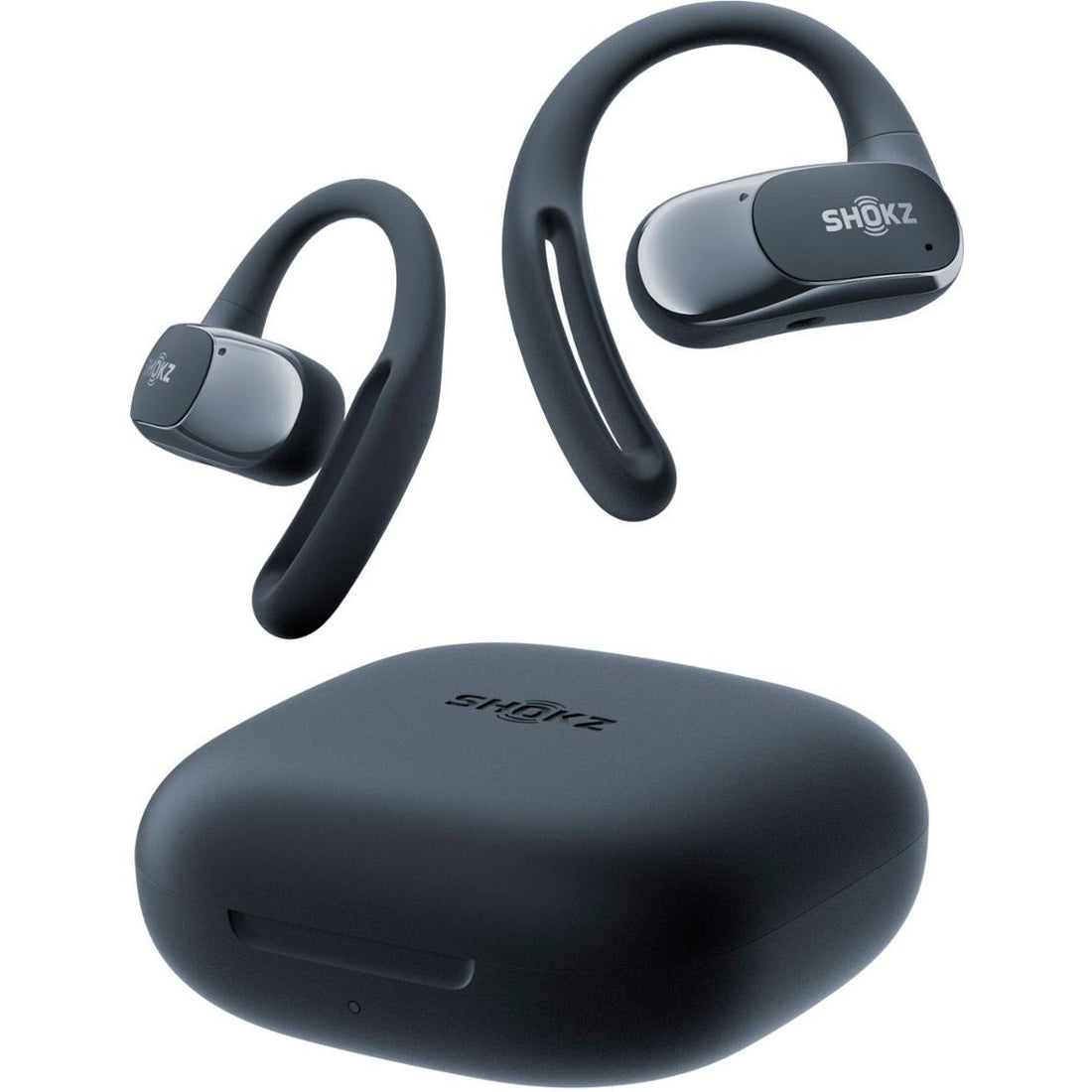 Conduction Open-Ear Bluetooth Headphones OpenFit Air, Shokz T511 - Bla