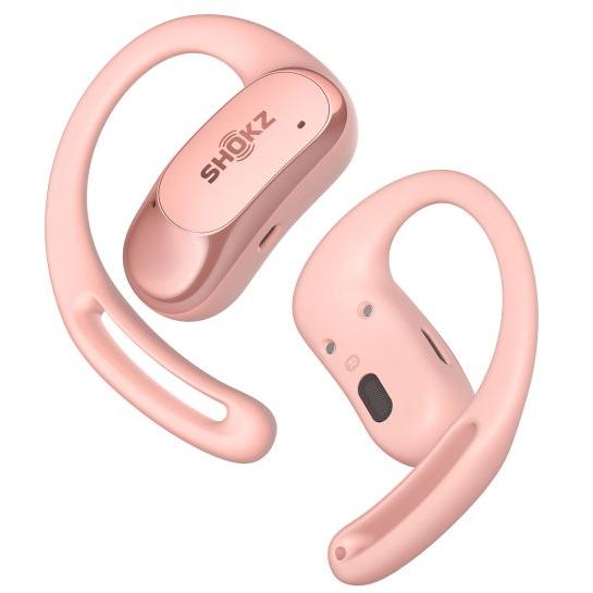 Conduction Open-Ear Bluetooth Headphones OpenFit Air, Shokz T511 - Pink IMAGE 2