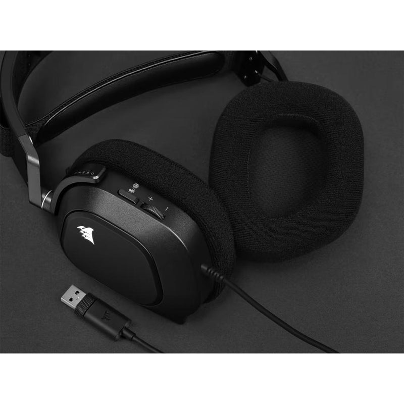 Gaming  USB wired over-ear headset HS80, Corsair CA-9011237-NA IMAGE 5