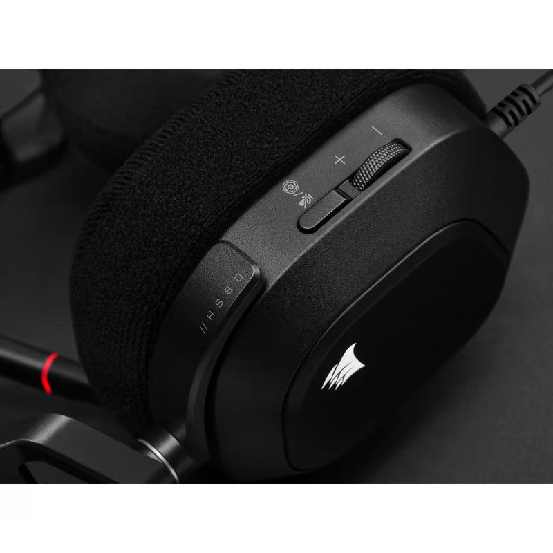 Gaming  USB wired over-ear headset HS80, Corsair CA-9011237-NA IMAGE 6