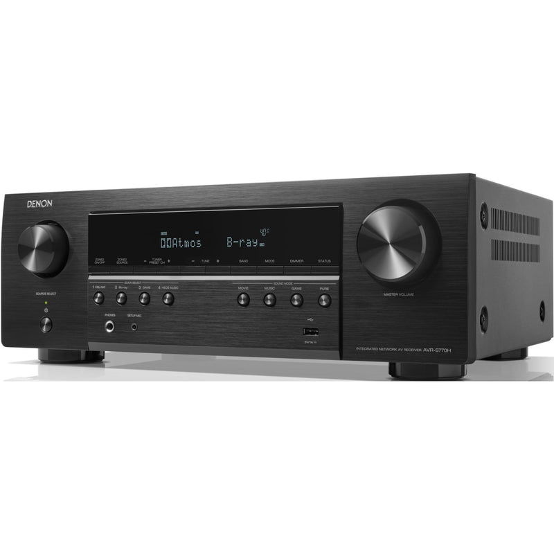 75W CH 7.2 Channel AV Receiver, Denon AVR-S770H IMAGE 4