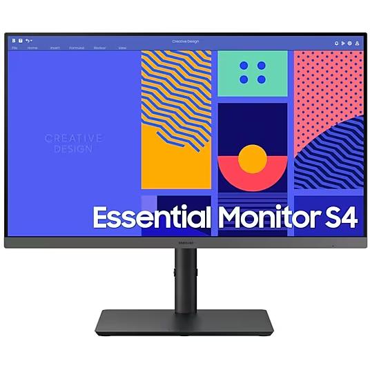 24 in FHD Monitor, Samsung LS24C432GANXZA IMAGE 1