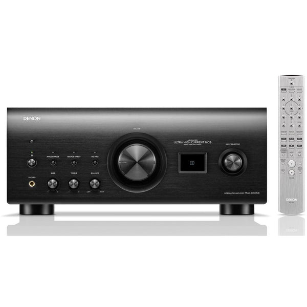 Integrated Amp w/ DAC Mode, Denon PMA-3000NE - Black IMAGE 1