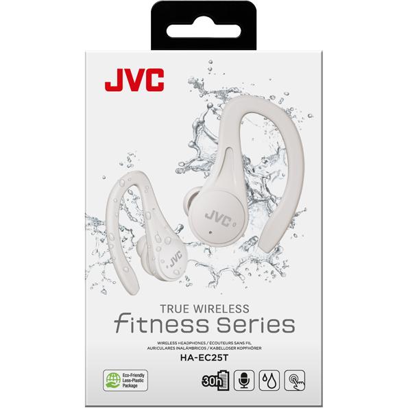 Sport Earbuds, JVC HA-EC25T-W - White IMAGE 2