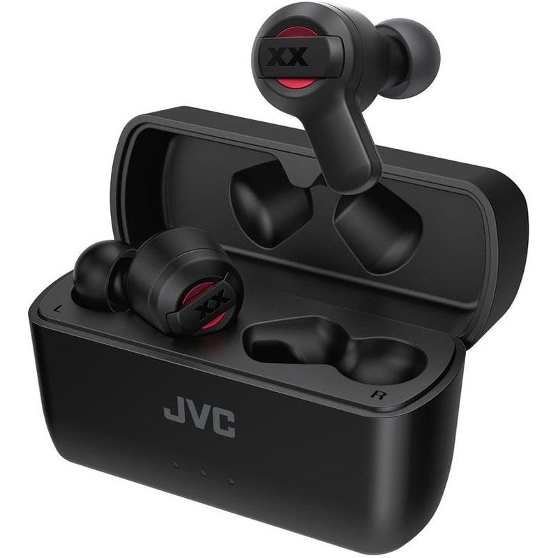 Wired Earbuds, JVC HA-XC62T- R - Black red IMAGE 1