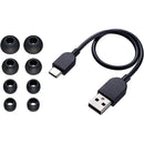 Wired Earbuds, JVC HA-XC62T- R - Black red IMAGE 4